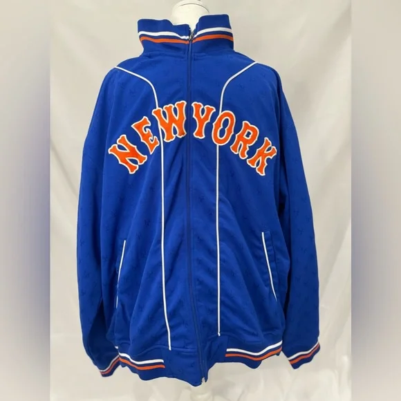 MLB Vintage NY Mets 25th Anniversary Jacket — 1986 - Picture 1 of 10